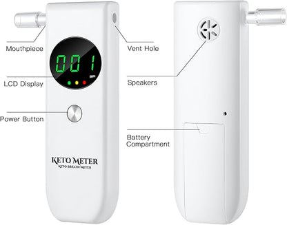 Home Breath Ketosis Meter Professional Ketone Testing & Monitoring – High - Image 5