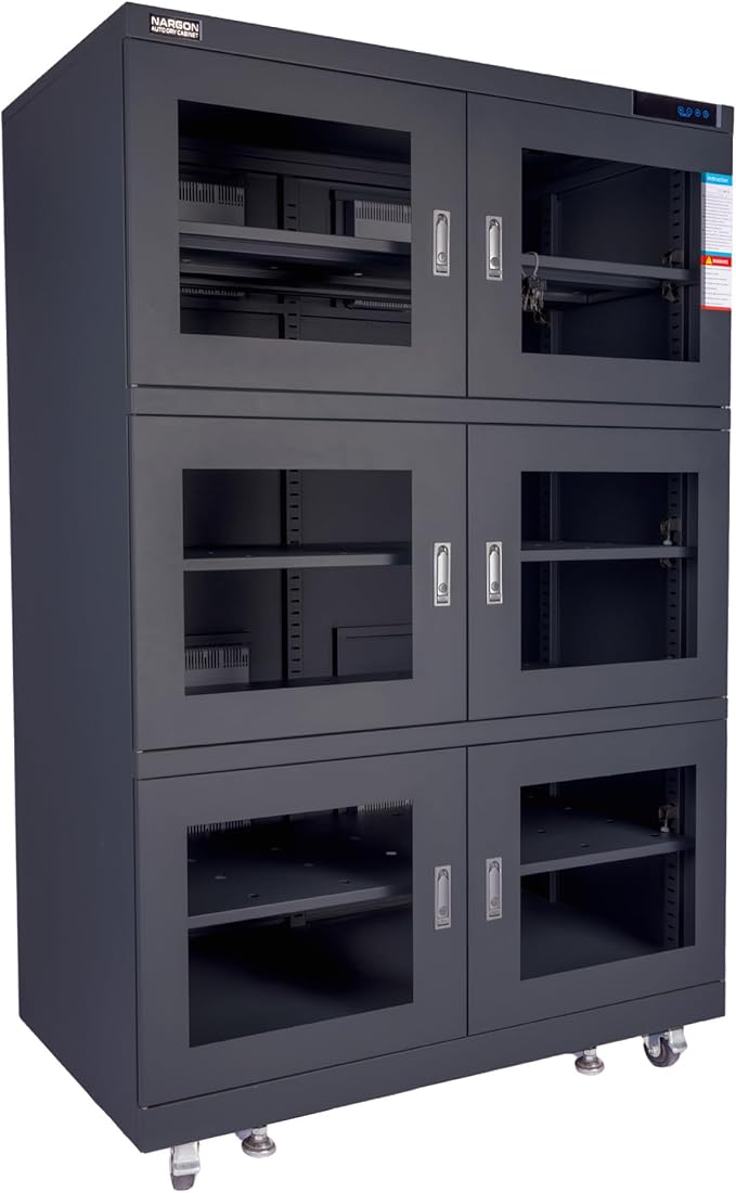 NARGON 2-40% RH 1430L Electronic Dry Cabinet, ESD Desiccator Cabinet by NARGONAUTODRYCABINET