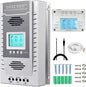OOYCYOO MPPT Charge Controller 100 amp 12V/24V Auto, 100A Solar Panel Charge by OOYCYOO