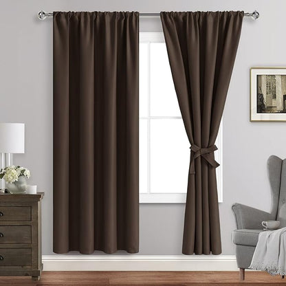 JIUZHEN Blackout Curtains for Bedroom by JIUZHEN