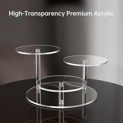 NiHome Clear Acrylic Display Stand - Image 2