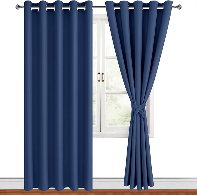 Hiasan Blackout Curtains for Bedroom, 60 x 84 Inches Long - Image 6