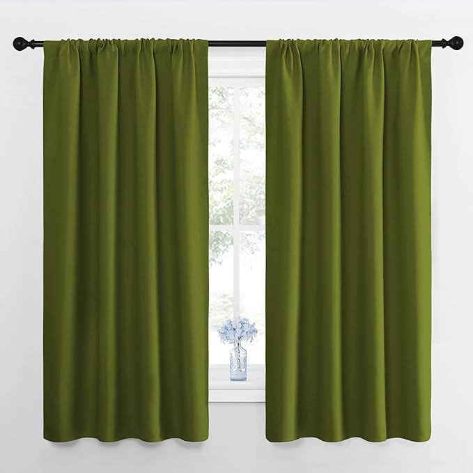 NICETOWN RV Blackout Curtains for Camper Windows, Short Blackout Curtains & by NICETOWN
