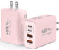 USB C Wall Fast Charger Block, 40W 4-Port Type C Chargers Fast Charging Blocks by Duloch