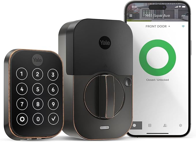 Yale Assure Lock 2 with Wi-Fi – Oil Rubbed Bronze Smart Lock by Yale