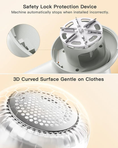coldSky Rechargeable Fabric Shaver, Lint Shaver - Image 5