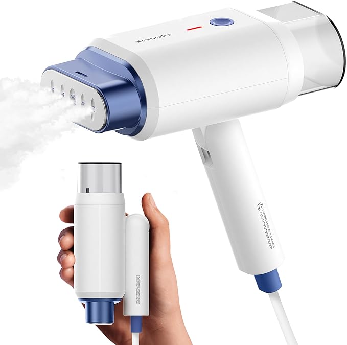 Newbealer Steamer for Clothes, 1200W Travel Steamer by Newbealer
