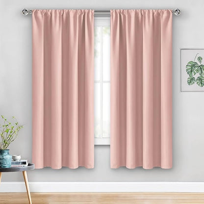 JIUZHEN Pink Blackout Curtains for Gril Room - Image 7