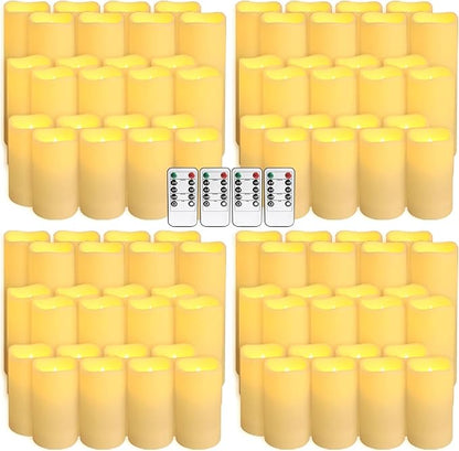 Set of 96 Waterproof Outdoor Flameless Candles, LED Candles - Image 2