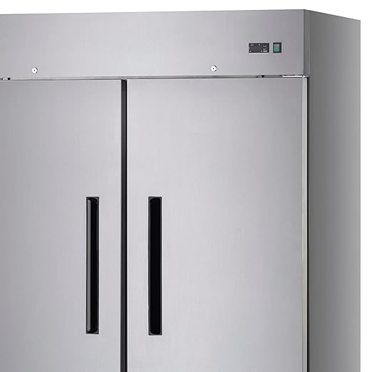 Arctic Air AR49 54" Two Section Two Solid Doors Reach-in Commercial Refrigerator - Image 4