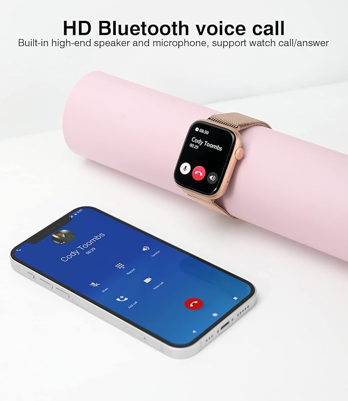 EarlySincere Smart Watches for Women Blood Pressure, 1.9" HD Full Touch Screen - Image 3