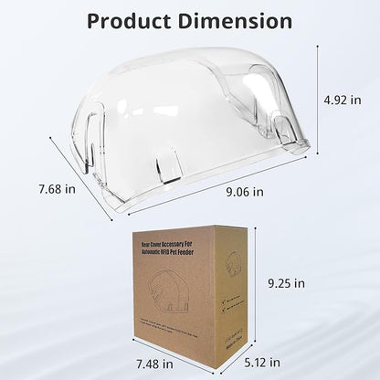 Rear Cover for Automatic Microchip Cat Pet Feeder - Image 7