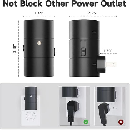 NIORSUN Night Lights Plug into Wall, Dimmable - Image 5