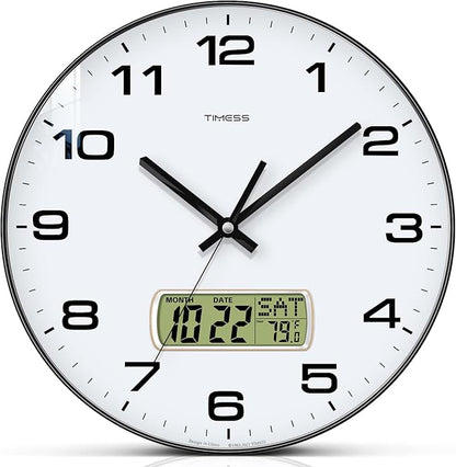 TIMESS Wall Clock, Ideal Modern Home, Office Decor by TIMESS
