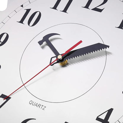 CIGERA 12 Inch Metal Wall Clock - Image 3