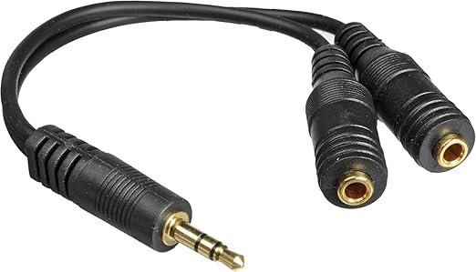 Belkin 3.5mm Audio Splitter – Dual Headphone and Speaker Jack Adapter - Image 2