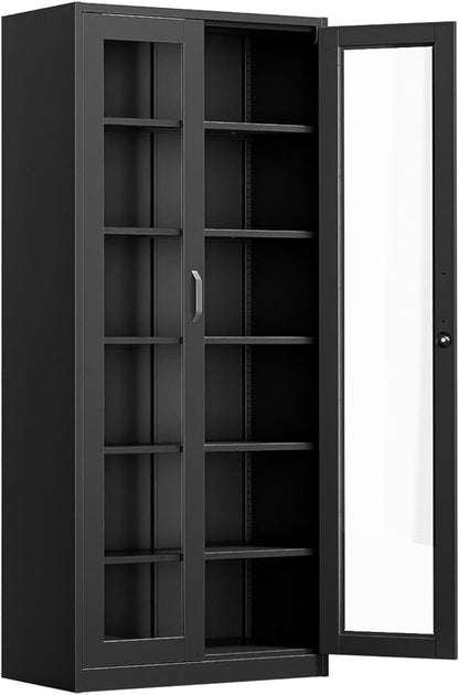 VINGLI Lockable Display Cabinet by VINGLI