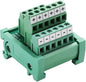 ANMBEST 2 in 6 Out Terminal Blocks Module, 25A DIN Rail and Panel Mounting by ANMBEST