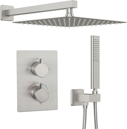 Iriber Thermostatic Shower System Wall Mount by Iriber