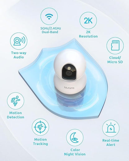 blurams 5G Cameras for Home Security, 2K Pet Camera - Image 8