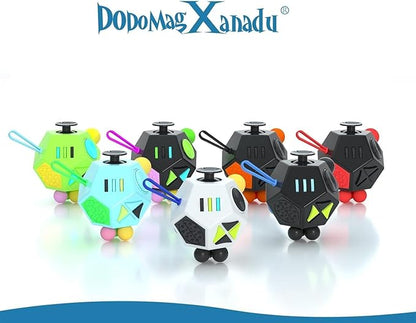 Fidget Dodecagon –12-Side Fidget Toys Cube Relieves Stress and Anxiety Anti - Image 6
