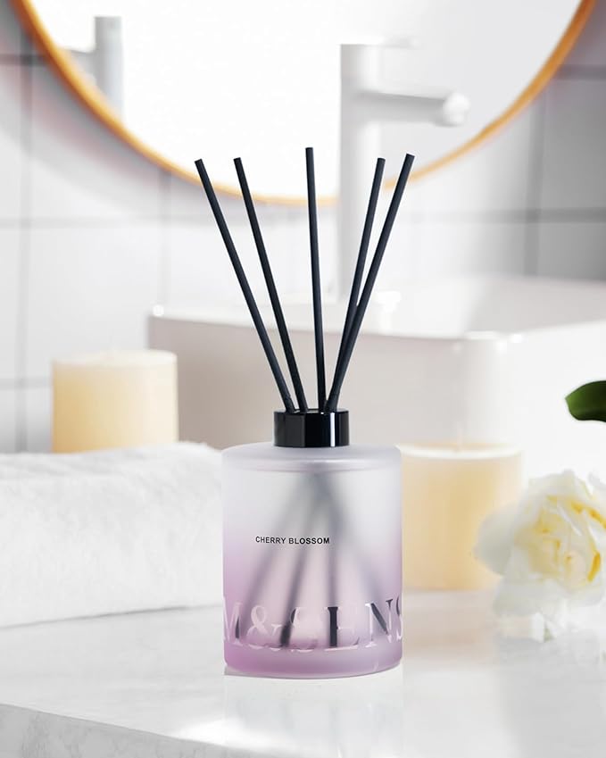 M&SENSE Cherry Blossom Reed Diffuser Set - Image 6