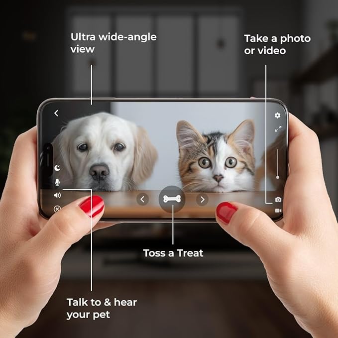 WaggleCam 2K Pet Camera and Treat Dispenser - Image 7