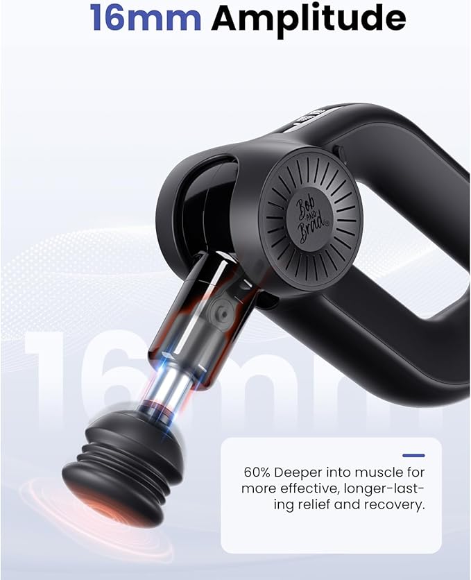 BOB AND BRAD D6 Pro Plus Massage Gun - Image 3