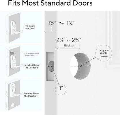 ULTRALOQ Latch 5 World's First Built-in WiFi Smart Lock - Image 2