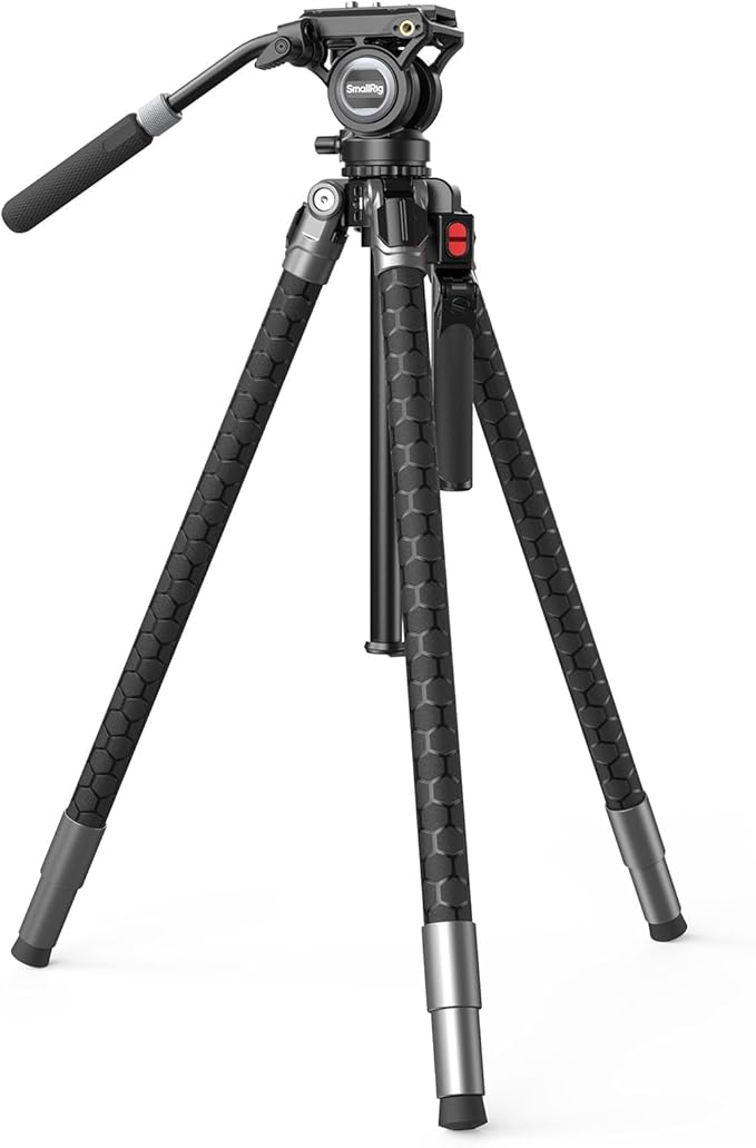 SMALLRIG x Potato Jet TRIBEX SE Hydraulic Aluminum Camera Tripod, by SmallRig