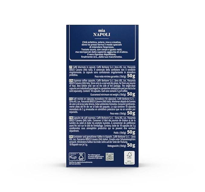 Caffè Borbone Mia Napoli Aluminum Capsules Compatible - Image 5