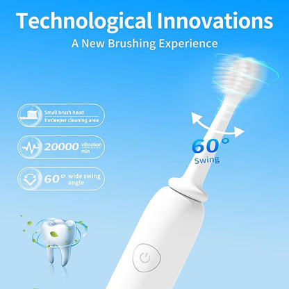 Rooman Oscillation&Vibration Sonic Electric Toothbrush - Image 2