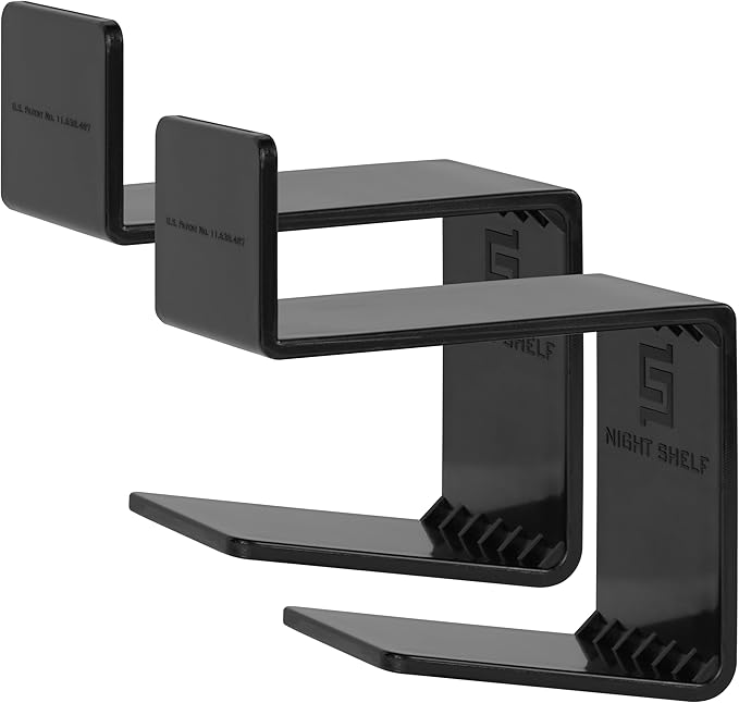 Dual Shelf - Concealed Under Bed Hidden Shelf by NightShelf