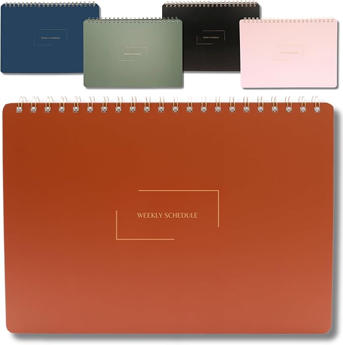 | Durable & Sleek | Undated Daily and Weekly Planner | 8.25" x 11.75" | To Do by MerelyHome