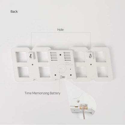 mooas 3D Pure Slim M LED Clock - Image 7