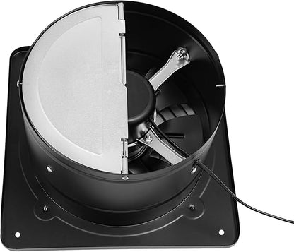 XUFOPLY 10 Inch Exhaust Fan, 110V 100W Wall Mounted Vent Fans 2600RPM Kitchen - Image 7