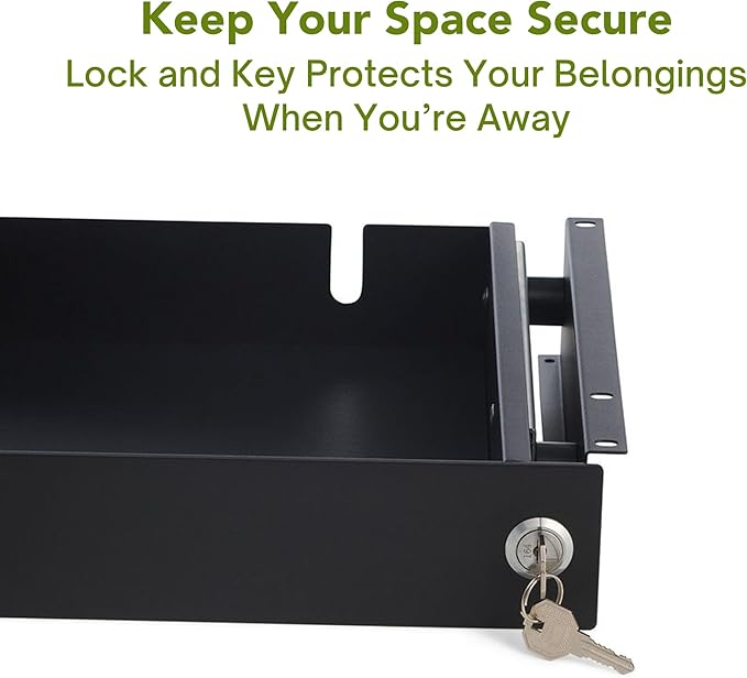 PERFECT POSTURE Max Under Desk Storage Drawer – Large Desk Drawer - Image 5