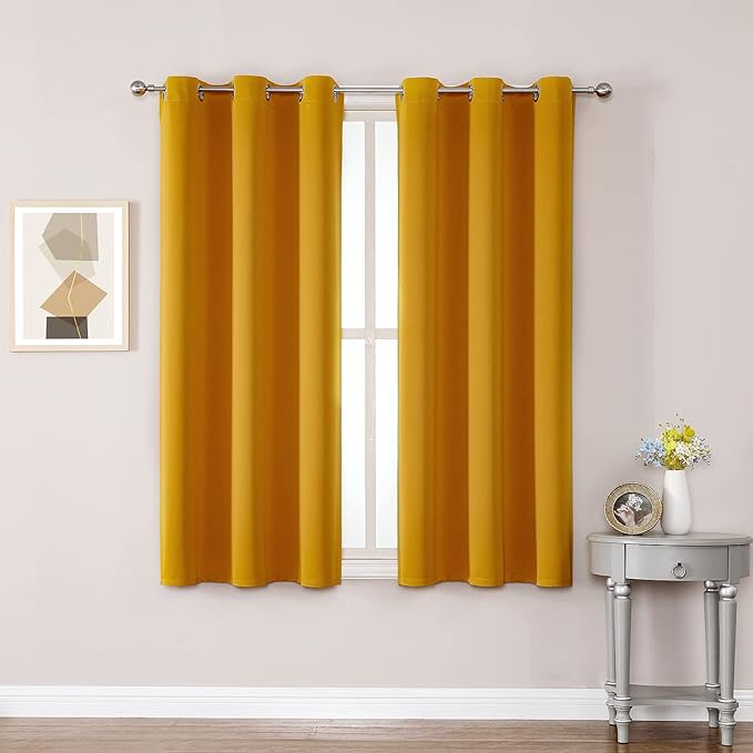 ChrisDowa Grommet Room Darkening Curtains by ChrisDowa