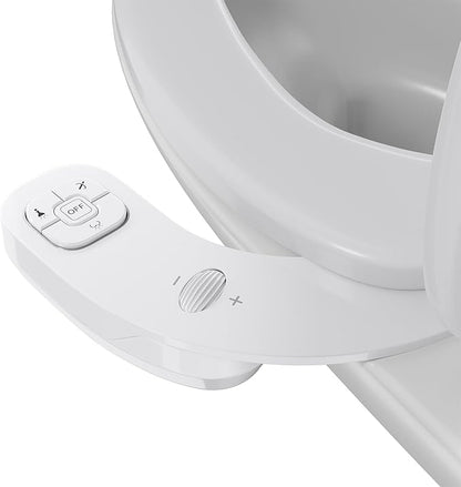 hansrapo Left-Hand Bidet Attachment– Non-Electric Dual Nozzle by Unknown
