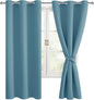 Hiasan Blackout Curtains for Bedroom, 42 x 63 Inches Length by Hiasan