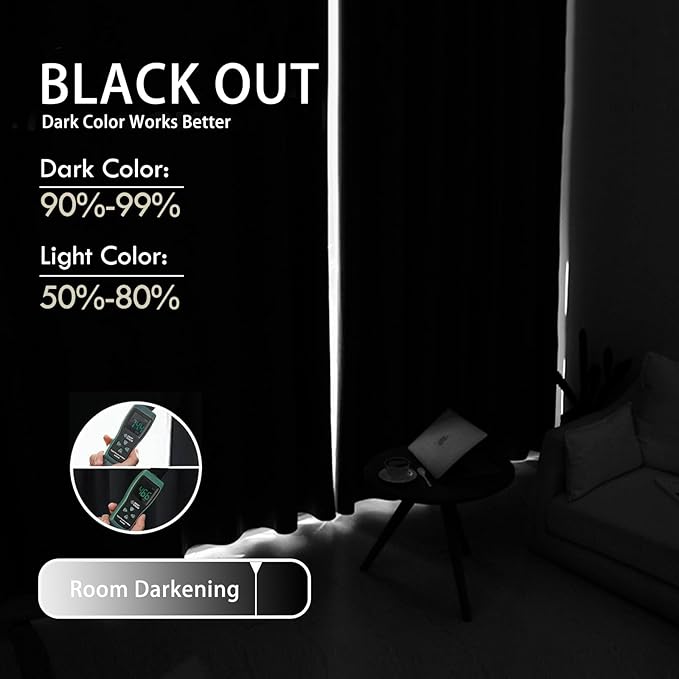 JIUZHEN Christmas Blackout Curtains - Image 4