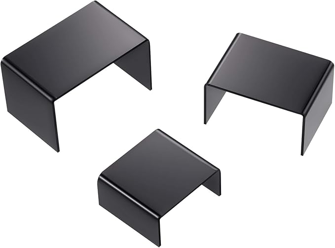 Chuangdi 2 Sets Acrylic Display Risers, Product Stand, Jewelry Display Riser - Image 4