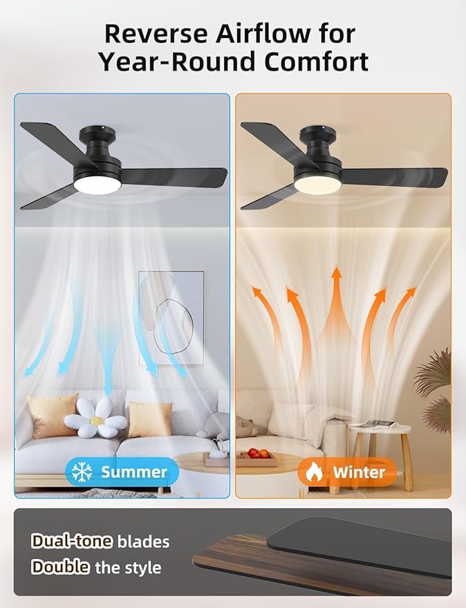 Homlit 42 inch RGB Ceiling Fan - Image 6