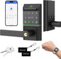 Keypad Smart Door Lock with Handle, Keyless Entry Deadbolt by MYPIN