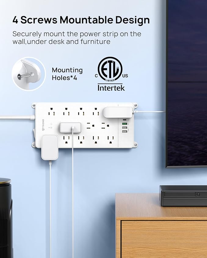 TROND Surge Protector Power Strip - Image 6