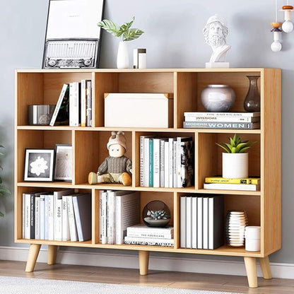 IOTXY Wooden Open Shelf Bookcase by IOTXY