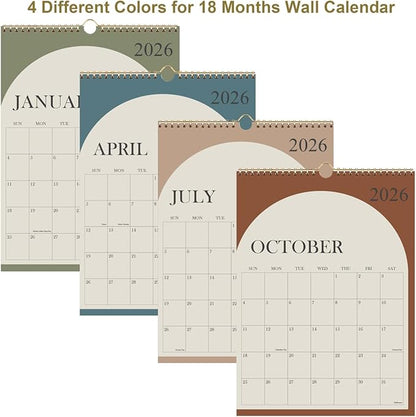 Wall Calendar 2026-18 Months Calendar 2026-2027 from January 2026 - Image 2