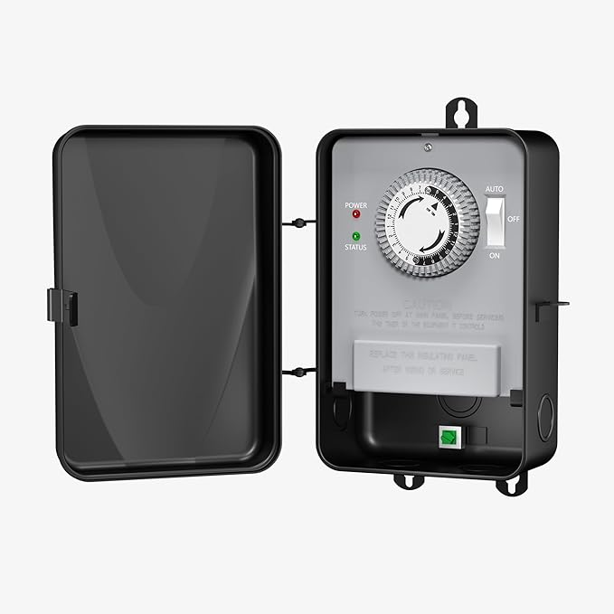 BN-LINK Pool Timer, Outdoor Mechanical Timer Switch by BN-LINK