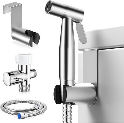 Handheld Bidet Sprayer for Toilet, Jet Sprayer for Toilet Muslim Shower by BRITULIF