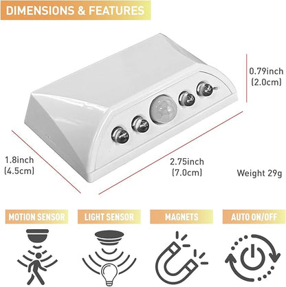 RADIXIUM White 2 Pack Motion Sensor Keyhole Light - Image 6